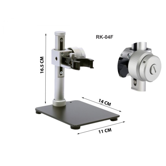 RK-04F Stand profesional microscop cu reglaj fin pe inaltime